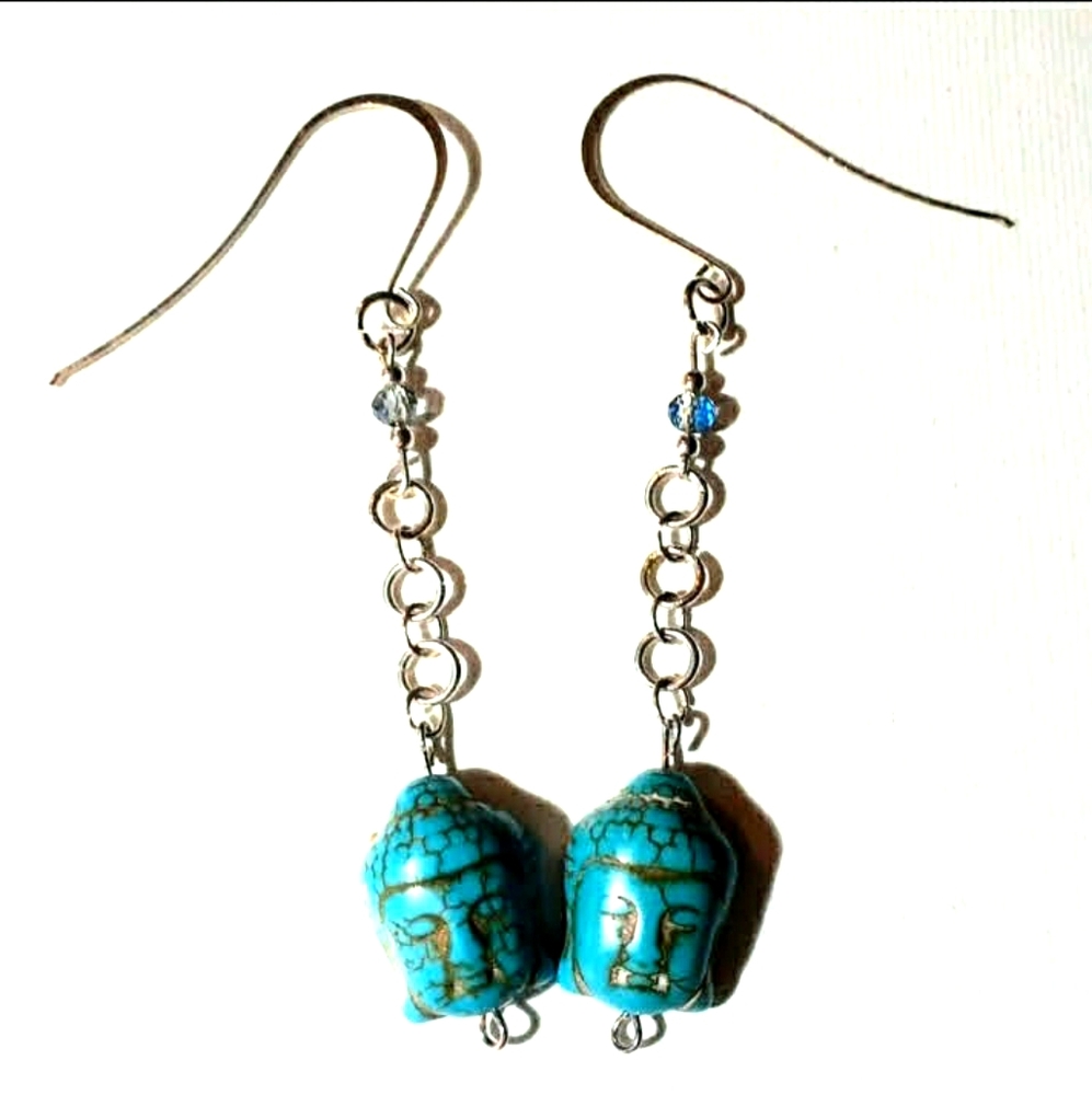 Buddha earrings